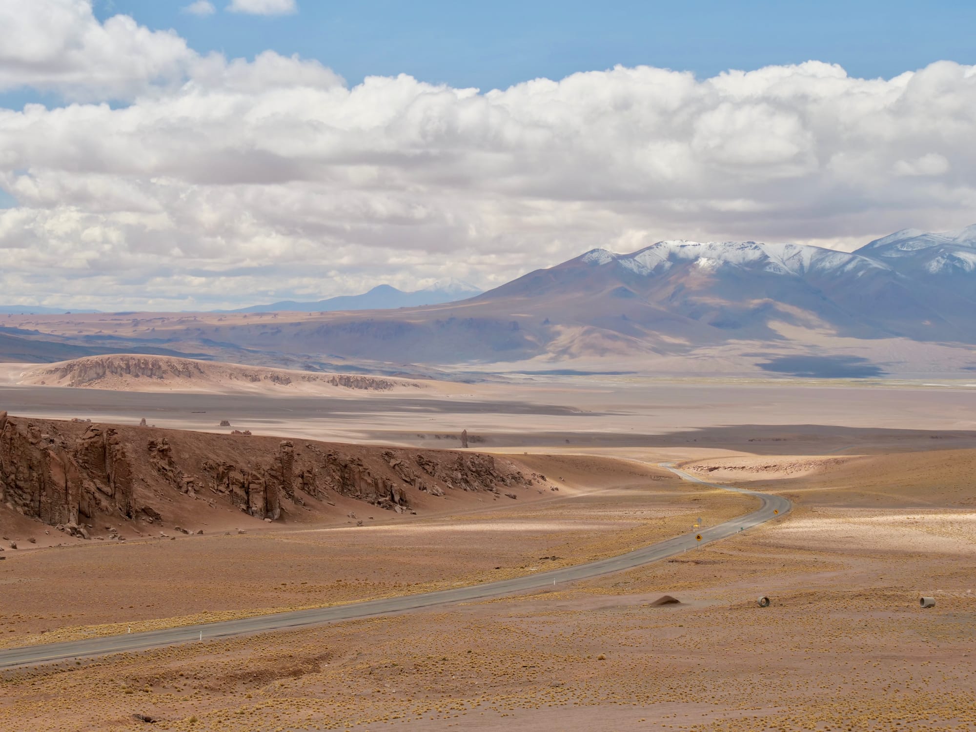 Rain in Atacama Desert