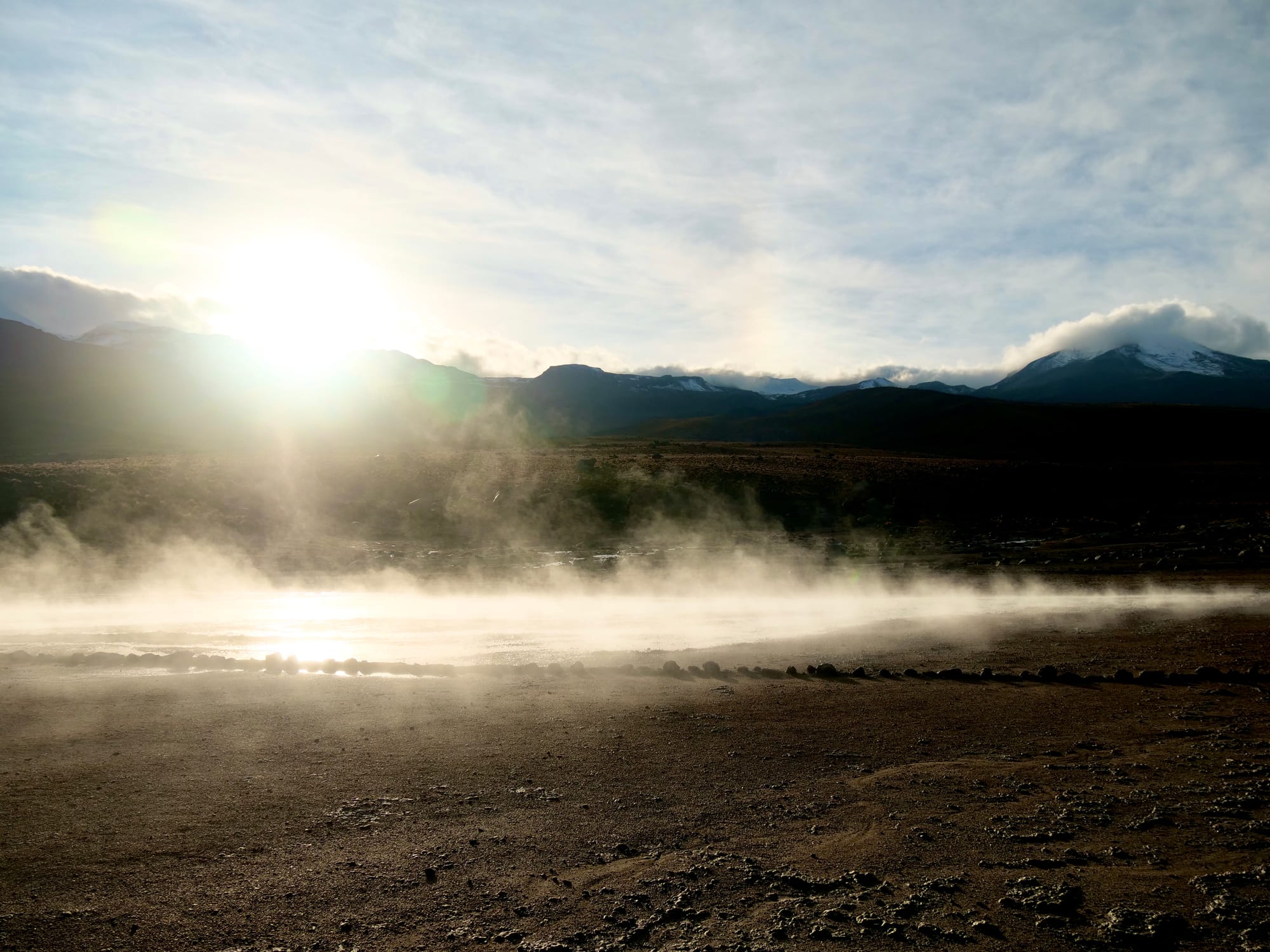 Rain in Atacama Desert