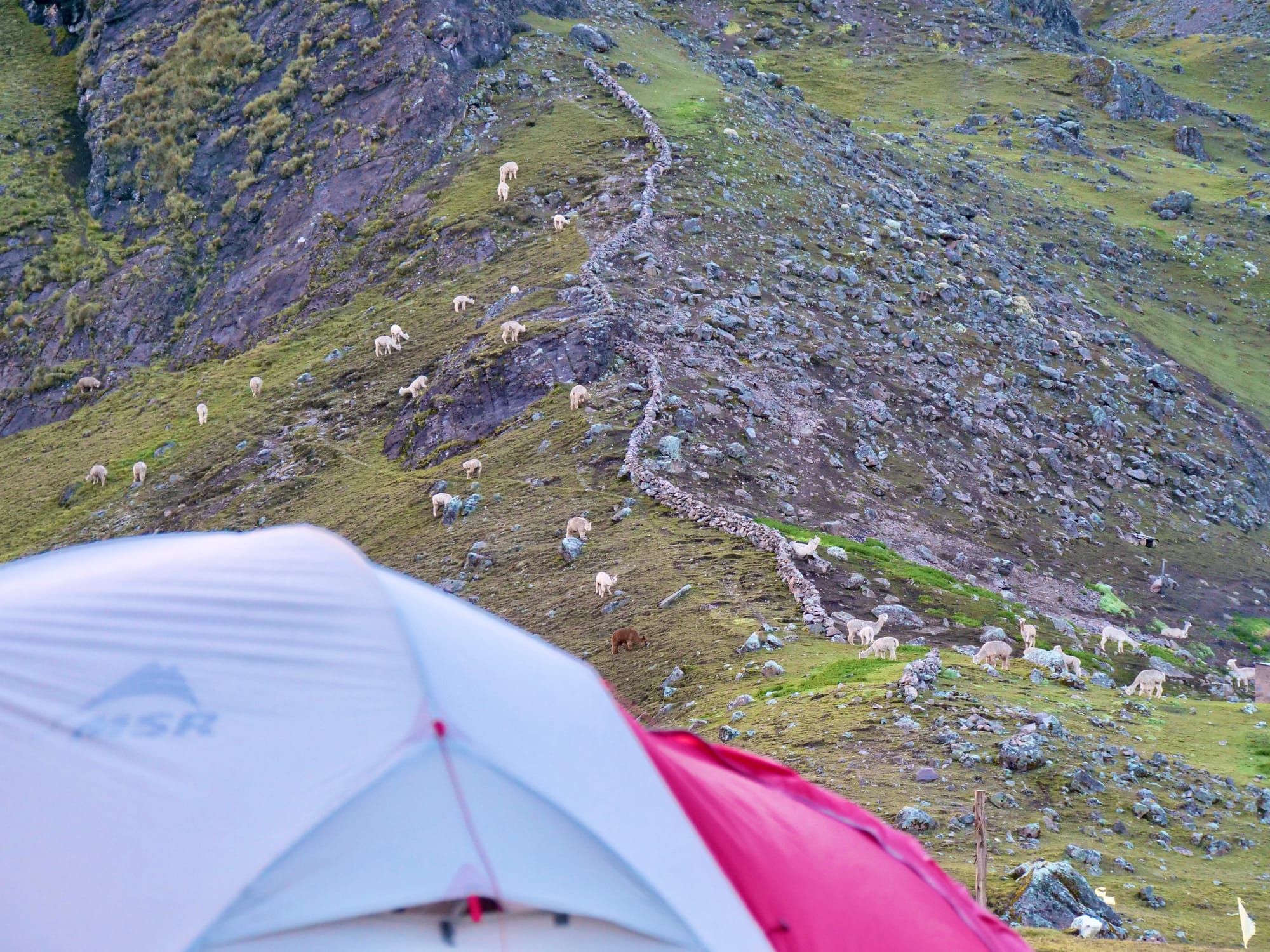 Alpine Hailstorms in Ausangate