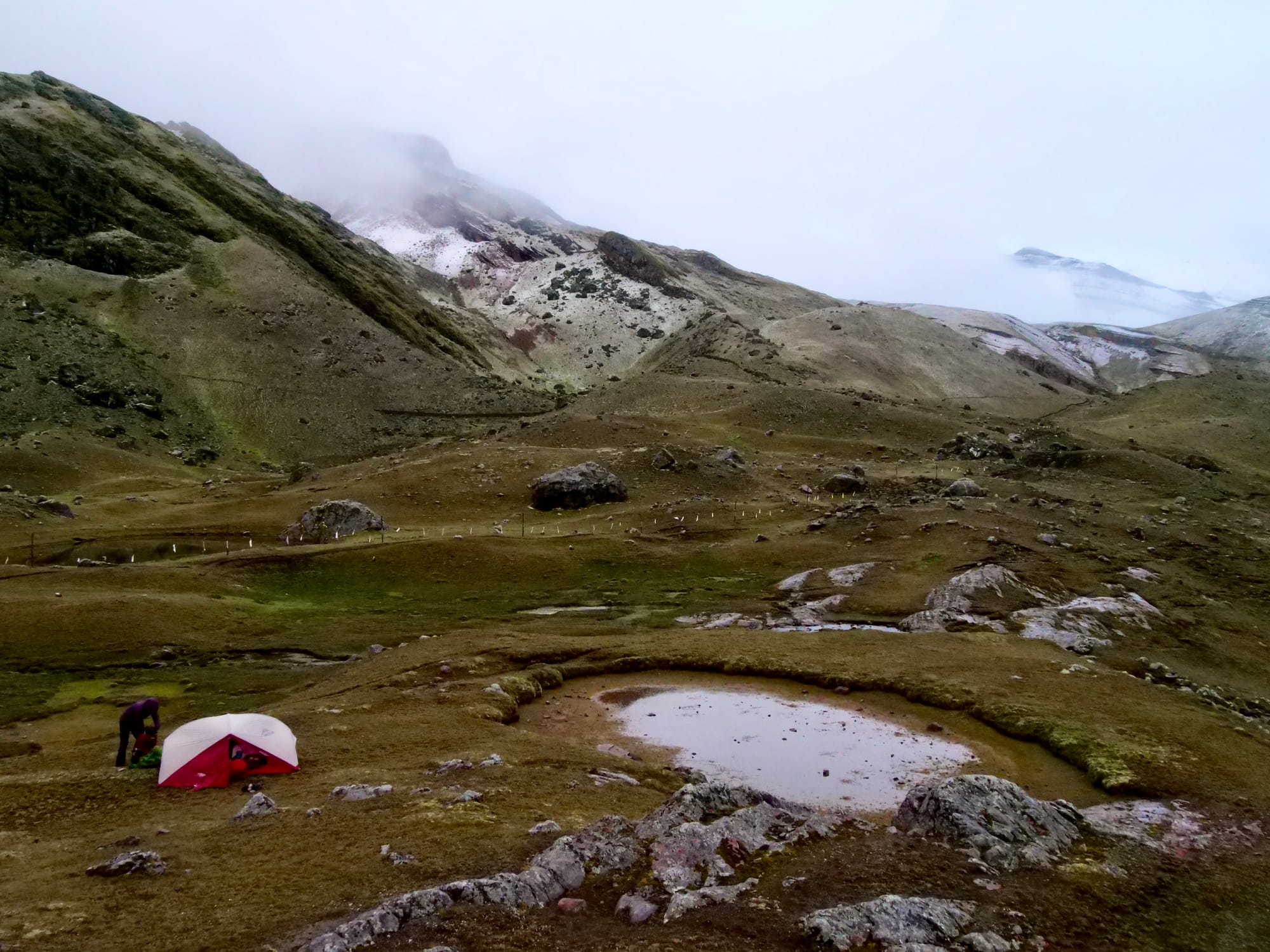 Alpine Hailstorms in Ausangate