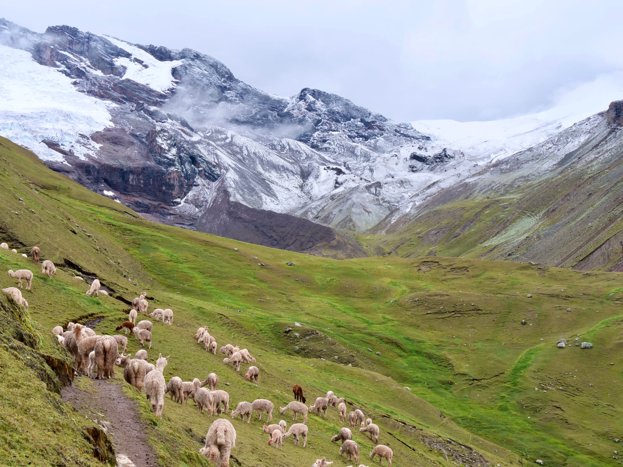 Alpine Hailstorms in Ausangate