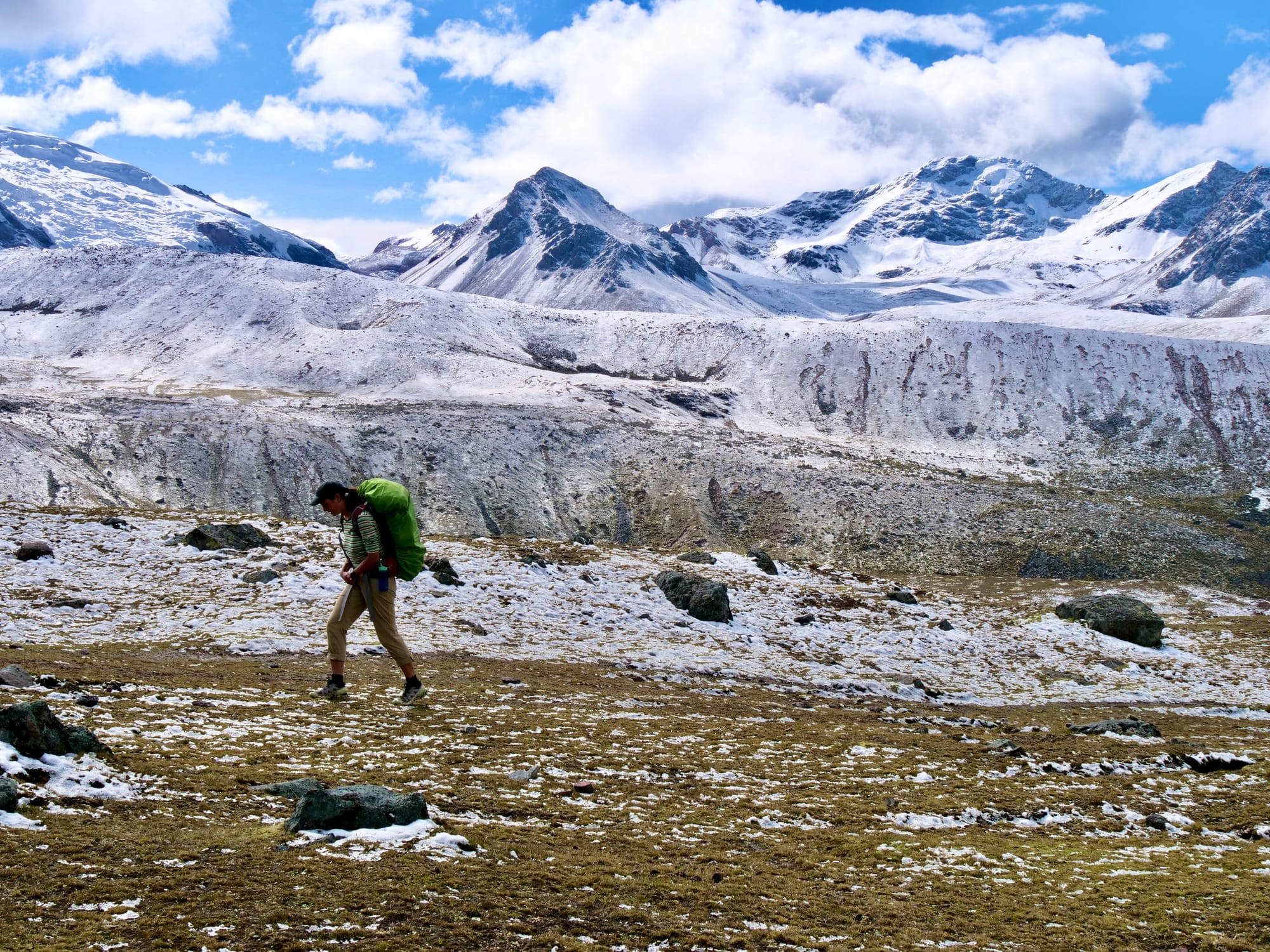 Alpine Hailstorms in Ausangate