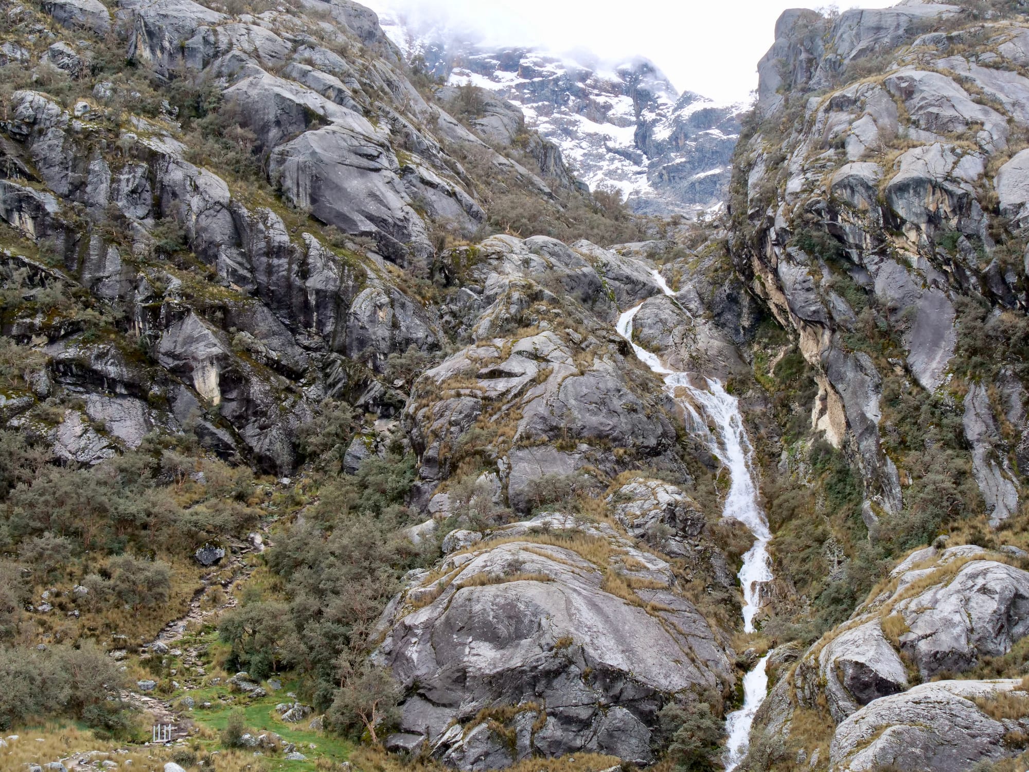 Retiring the Tent Early in Huaraz
