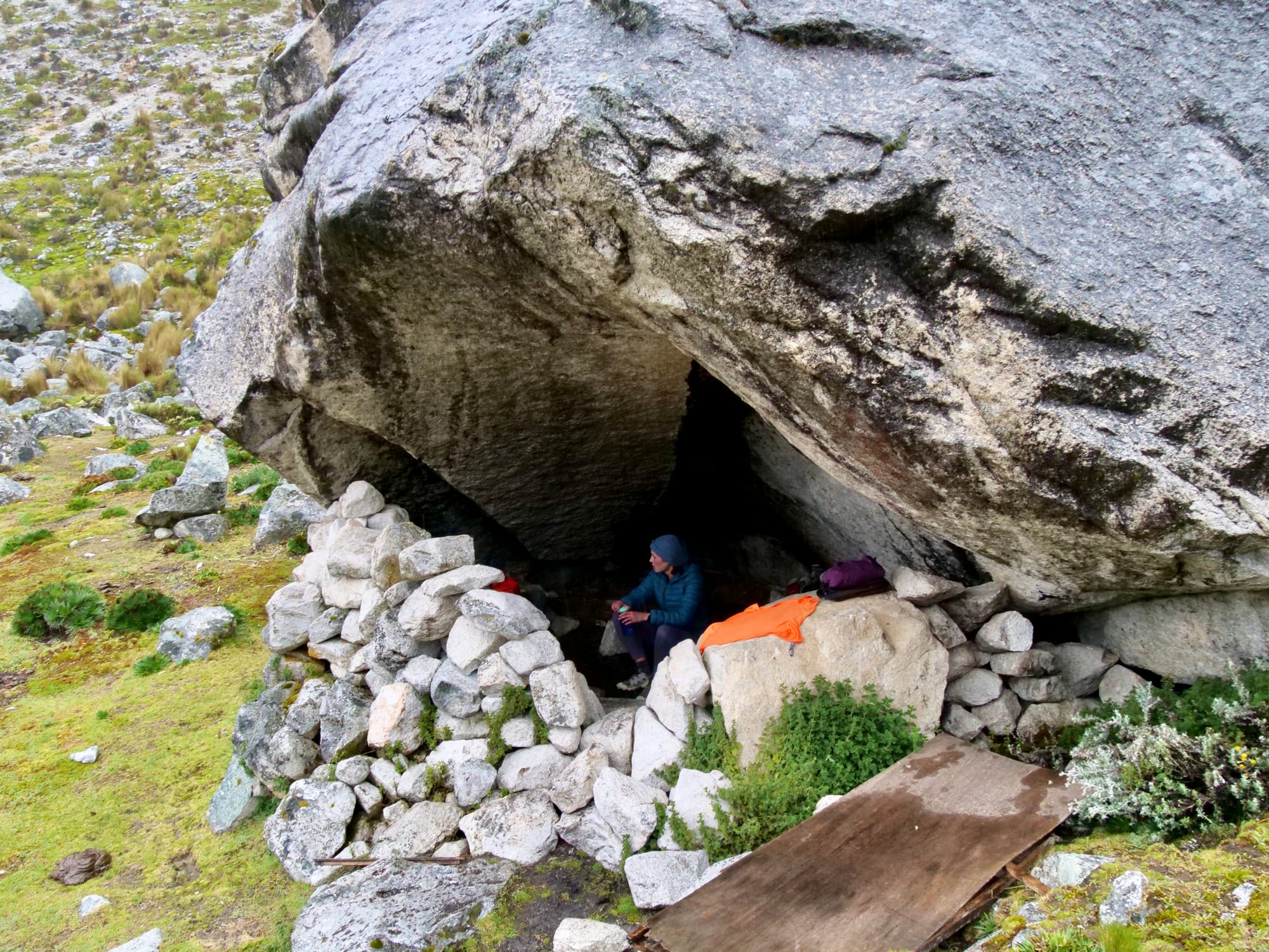 Retiring the Tent Early in Huaraz